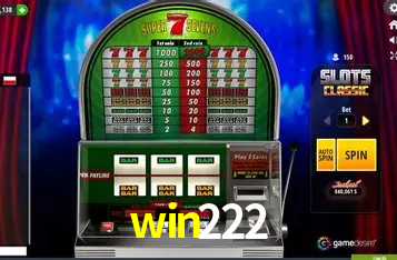 win222: A Experiência de Casino com Jogos de Mesa ao Vivo